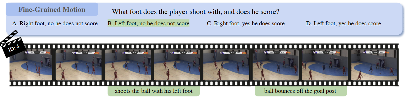 Fine-Grained Motion example: distinguishing subtle differences in technique.